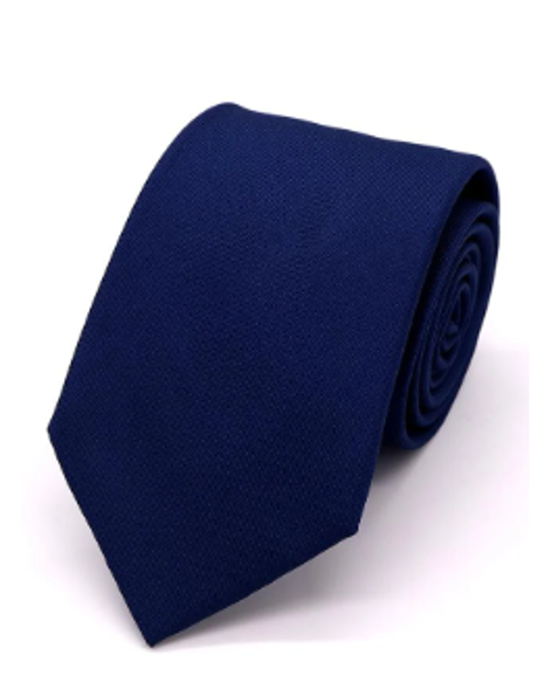 L.A. Smith Classic Silk Tie Navy S7100/3/OS