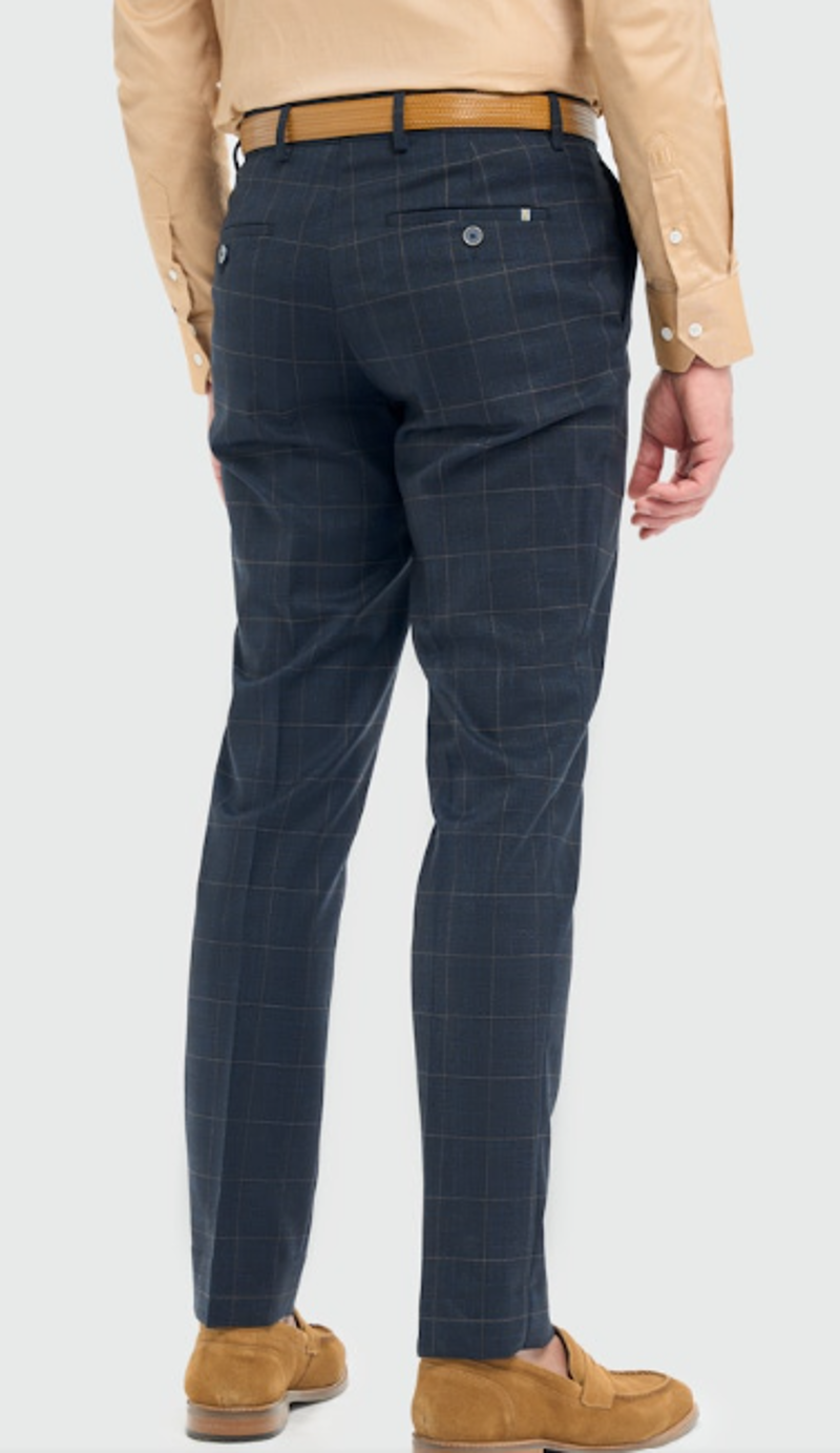Cavani Torino Trousers Navy-1