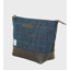 Sophos Harris Tweed Washbag Triangle Blue 795148 