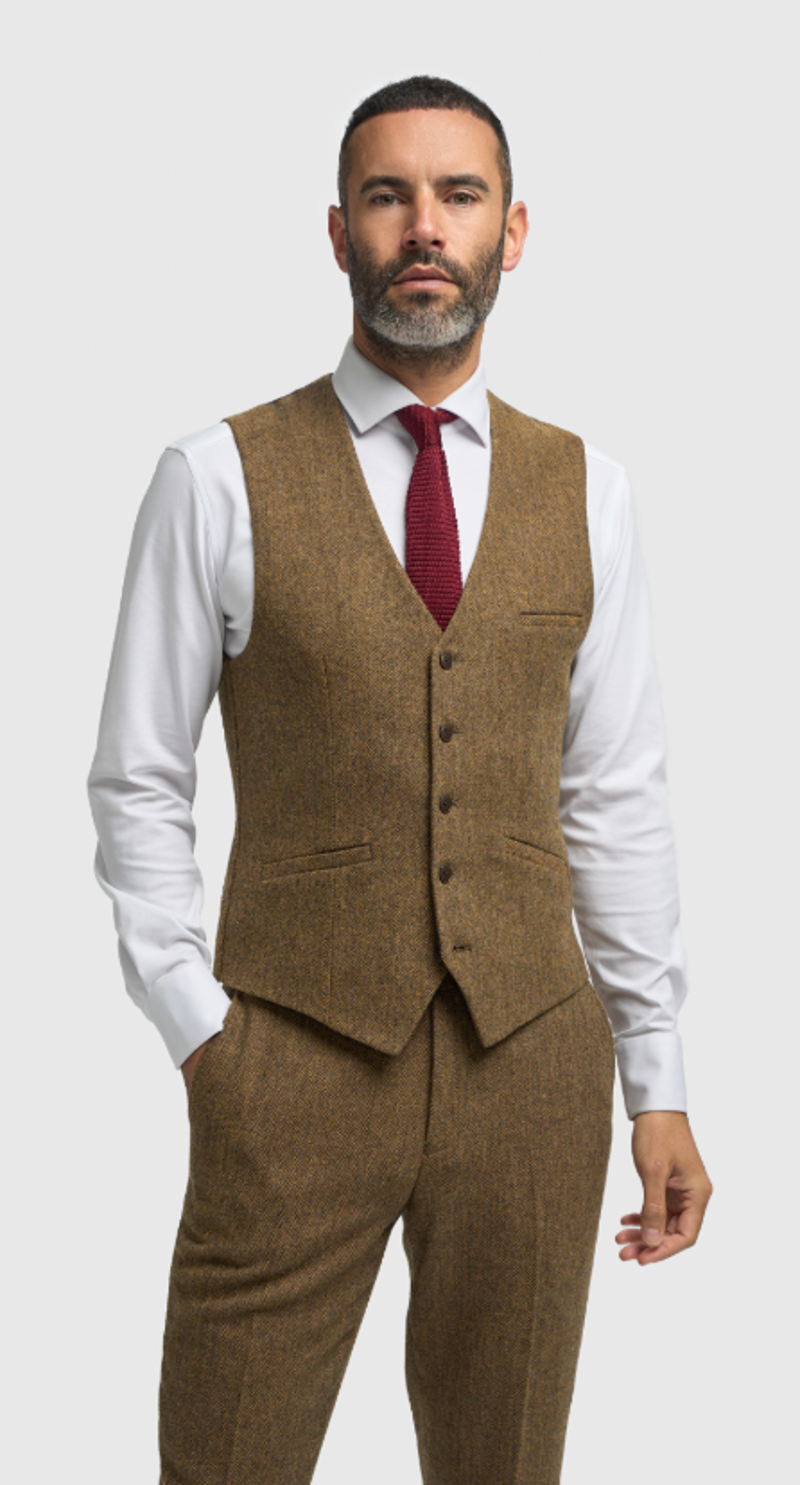 House of Cavani Thomas Brown Waistcoat