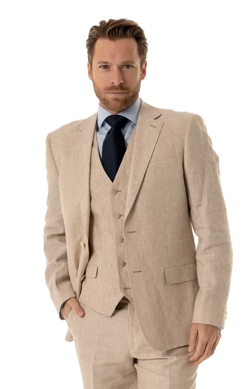 Gurteen Tiverton Waistcoat Sand