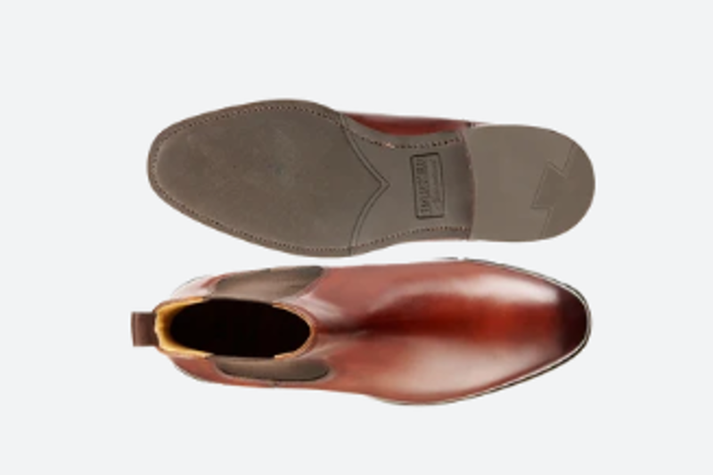 Barker Shoes Wantage Chelsea Boot Walnut Brown -2