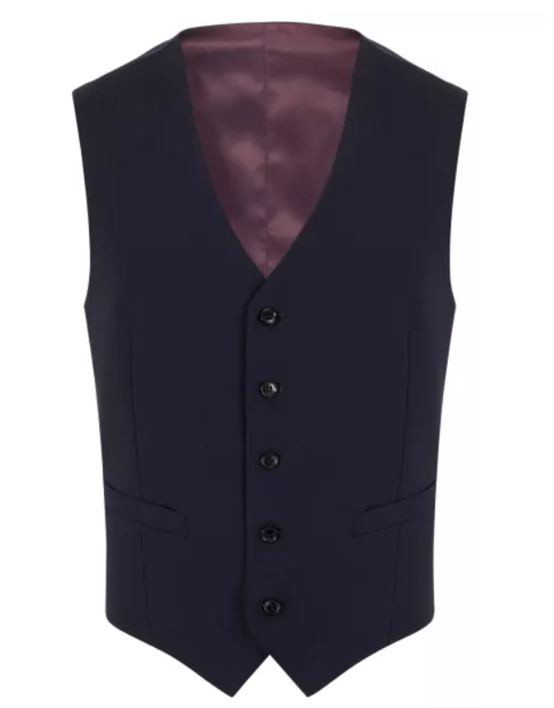 Daniel Grahame Dale Waistcoat Blue 51075/78 