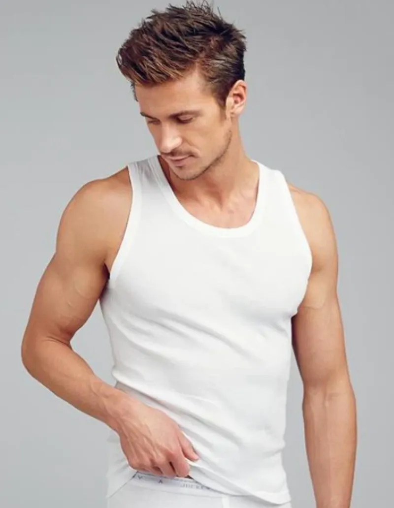 Jockey Singlet White